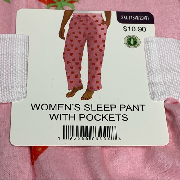 Star Wars and Strawberry Print Women's Sleep Pants - Picture 7 of 13